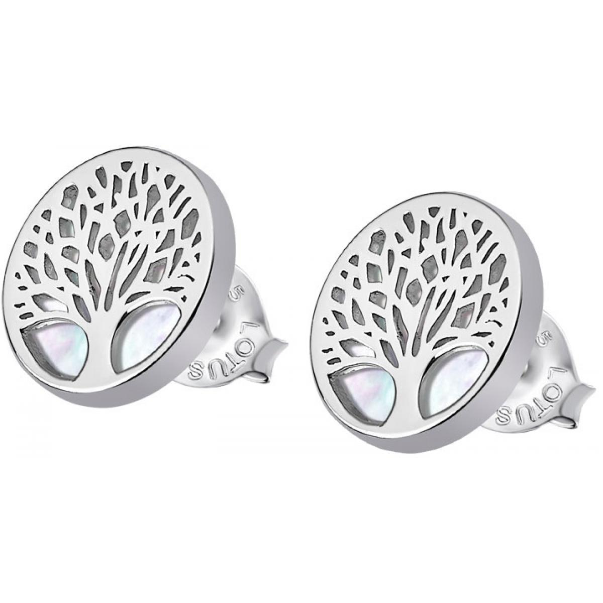 Boucles d'oreilles Lotus Silver TREE OF LIFE LP1678-4-1 - Boucles d'oreilles TREE OF LIFE Argent