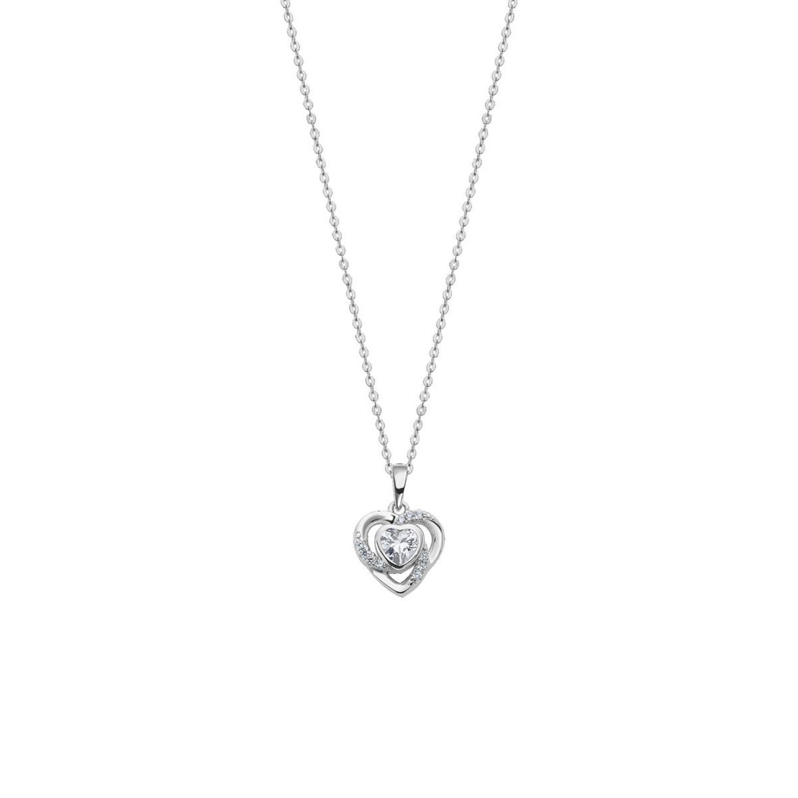 collier et pendentif femme lotus silver lp3055-1-1