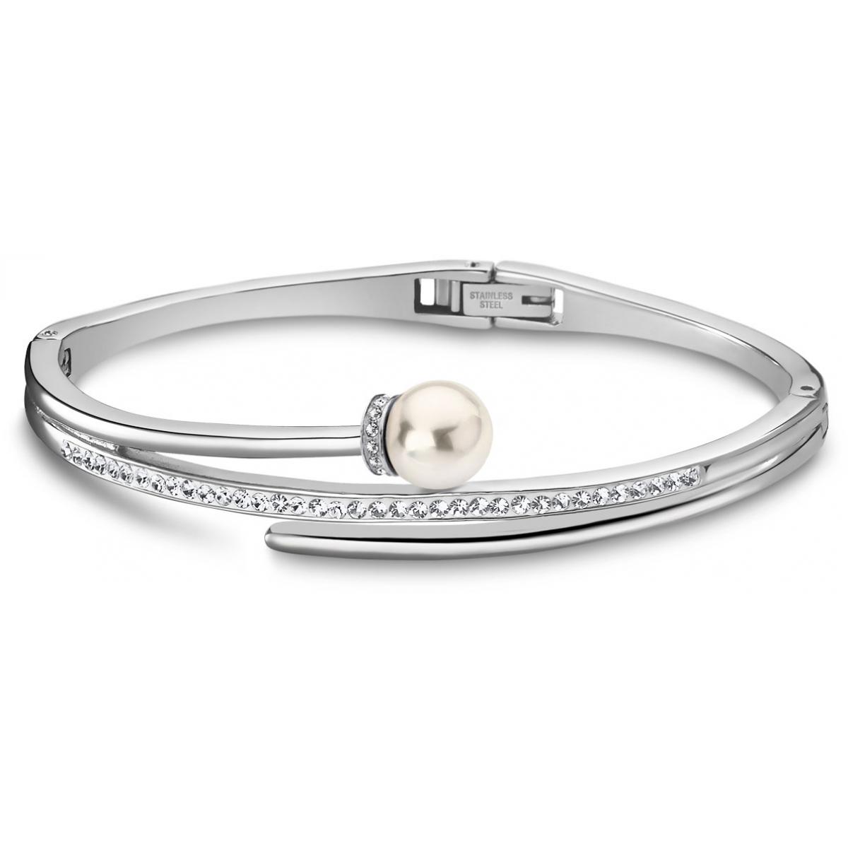 Bracelet Lotus Style Bijoux PEARLS LS2021-2-2 - Bracelet PEARLS Acier Femme