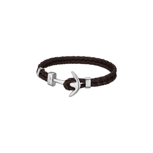 Lotus Style Bijoux - Bracelet Lotus Style LS1832-2-5 - Bracelet Cuir Homme