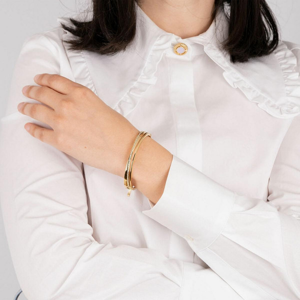 Bracelet Composé Lotus Style Bijoux Femme Acier LS2113-2-2