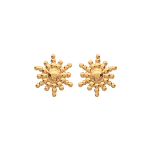 Maison de la Bijouterie - Boucles d'oreille femme plaqué or - Y556300 - Boucles d'Oreilles pour Femme