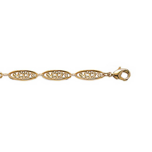 Maison de la Bijouterie - Bracelet femme plaqué or - YU06W0ZV - Bracelets