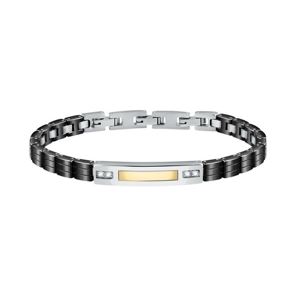 Bracelet Homme Morellato Bijoux SATM11 - Acier Noir