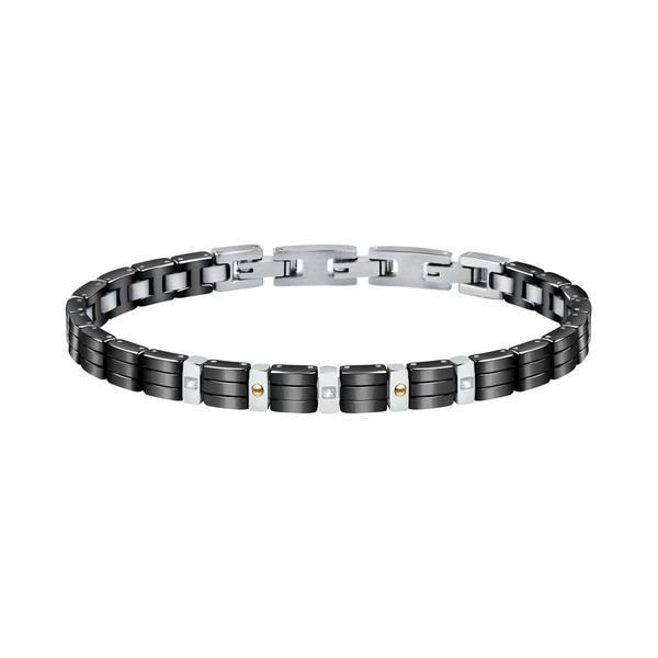 Bracelet Homme Morellato Bijoux SATM14 - Acier Noir