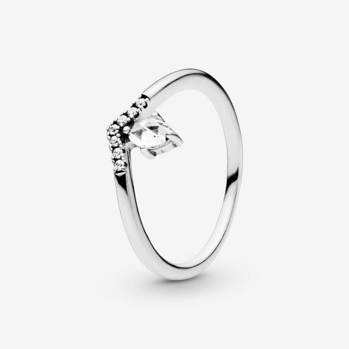Pandora - Bague Pandora Timeless Chevron Classique - Promos montre et bijoux pas cher