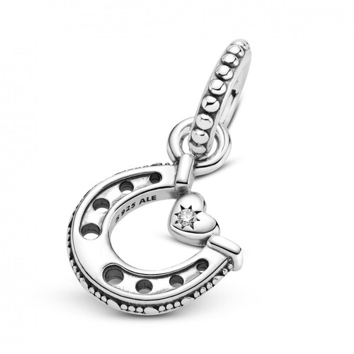 Pandora - Charm Pendant Fer à Cheval porte-Bonheur Pandora Passions - Bijoux Pandora - Collection Symboles