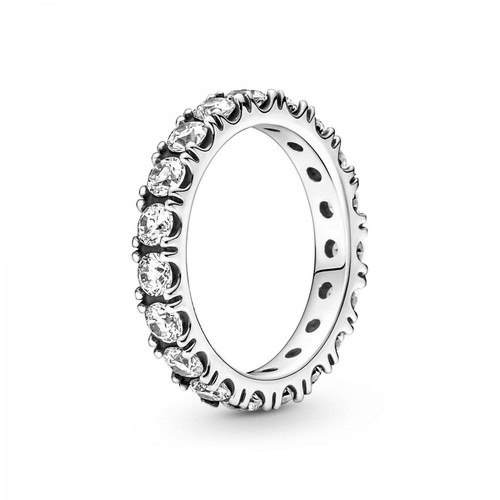 Pandora - Bague Éternité cristaux blanc Pandora Timeless - Bijoux en argent femme
