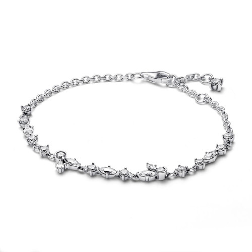 Pandora - Bracelet Chaîne Herbier Scintillant - Nouveaute bijoux femme