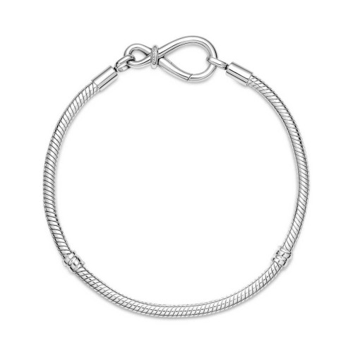 Bracelet Pandora Moments - Maille Serpent Nœud de l’Infini