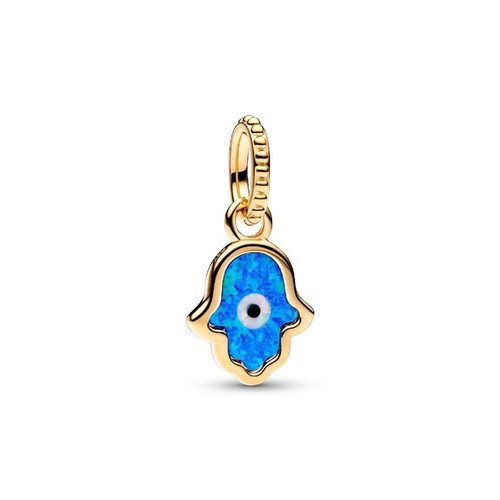 Pandora - Charm Pendant Main de Fatma Bleu Opalescent - Bijoux Mode