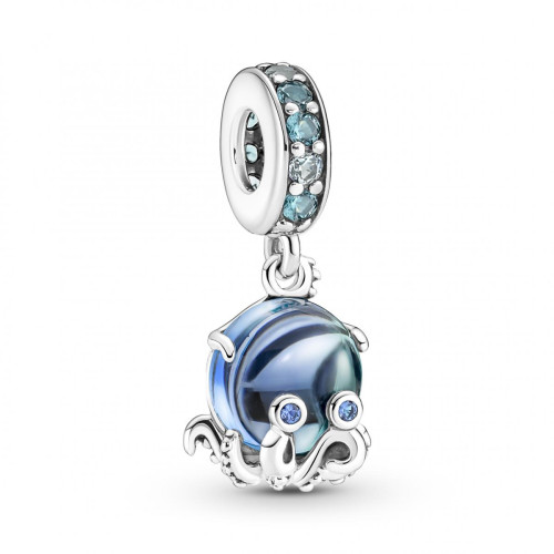 Pandora - Charm Pendant Murano Adorable Poulpe - Bijoux Bleu