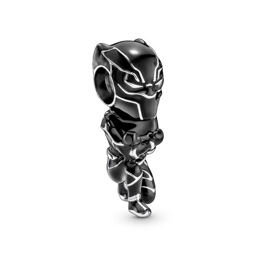Pandora - Charm pendant Marvel x Pandora The Avengers  Black Panther - Bijoux en argent femme