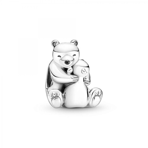 Pandora - Charm Pandora Moments Maman ours polaire et bébé ours enlacés - Charms Soldes