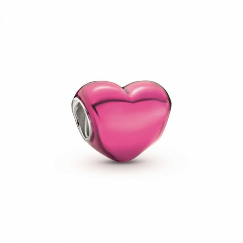 Pandora - Charm Pandora Moments cœur rose metallique - Offre speciale pandora
