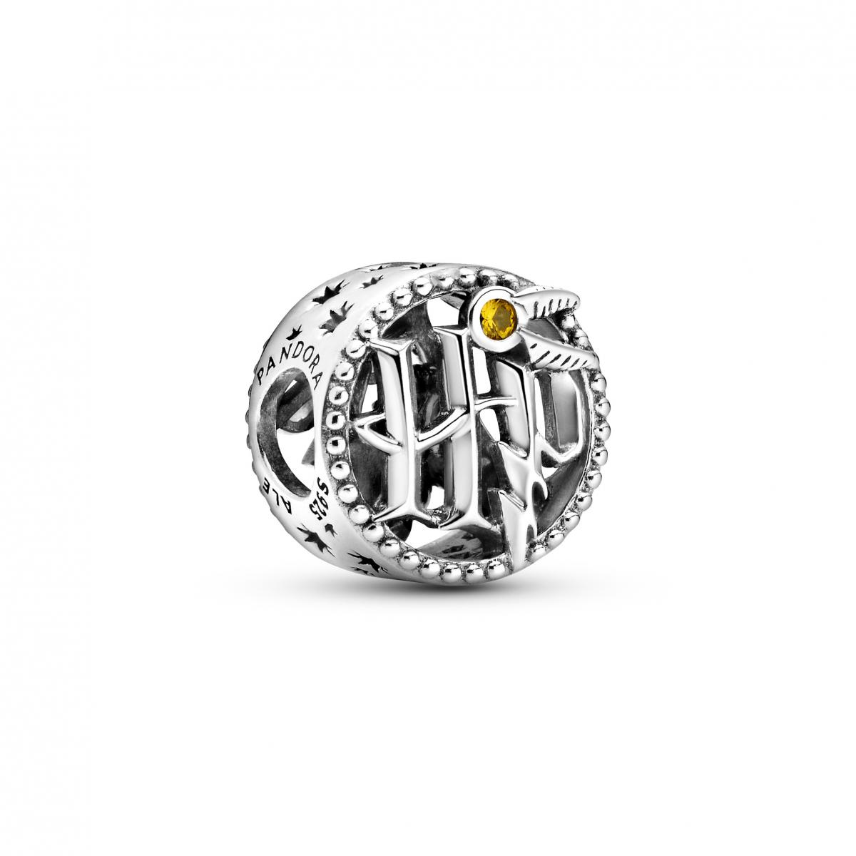 Harry Potter charm bouton argent 799127C01 - Charm Pandora Femme