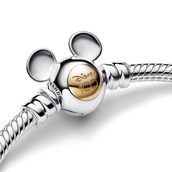 Bracelet Disney X Pandora - Maille Serpent 100e Anniversaire