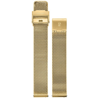 Pierre Lannier Montres - Bracelets de Montres Femme BRA028A1624 Acier milanais Doré 16 mm