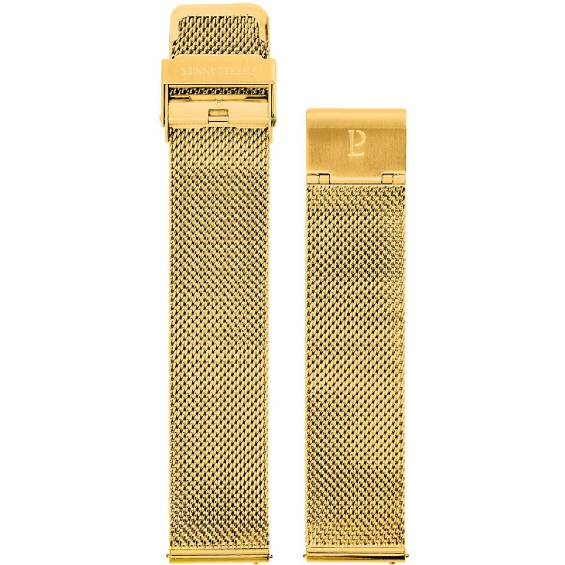 bracelets de montres homme bra030a2024 acier milanais doré 22 mm