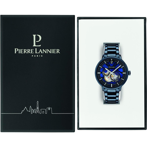 Montre Homme Pierre Lannier - 333D469 Bracelet Acier Bleu