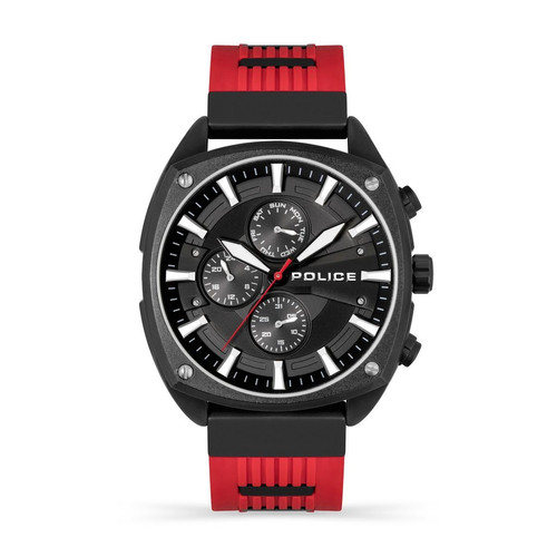 Police Montres - Montre Police PEWJQ2007301 - Montre Rouge