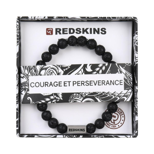 Redskins - Bracelet Homme Redskins Bijoux Pierre De Lave - 285709 - Redskins bijoux