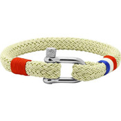 Bracelet Rochet Winch B35138005L - Bracelet Cable Blanc Homme