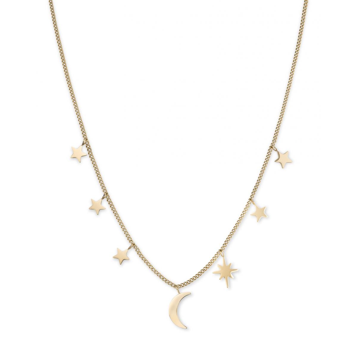 Promo : Collier et pendentif Rosefield MUSNG-J211 - Collection THE LOIS Collier multi étoiles doré A