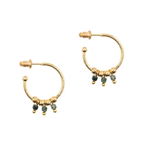 Sloya - Boucles d'oreilles Sloya - BOKAG38 - Nouveaute bijoux femme