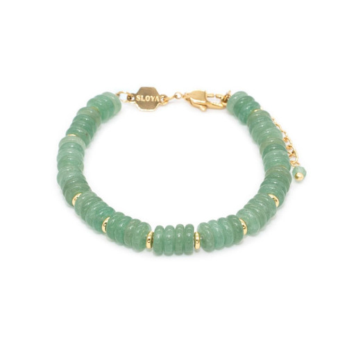 Sloya - Bracelet Blima Aventurine - Bracelet Vert