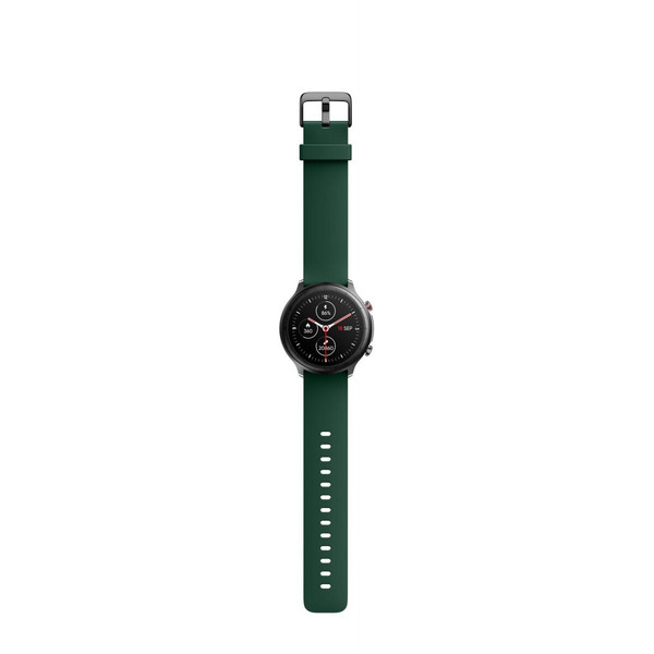 Montre connectée mixte SW031D - bracelet silicone vert