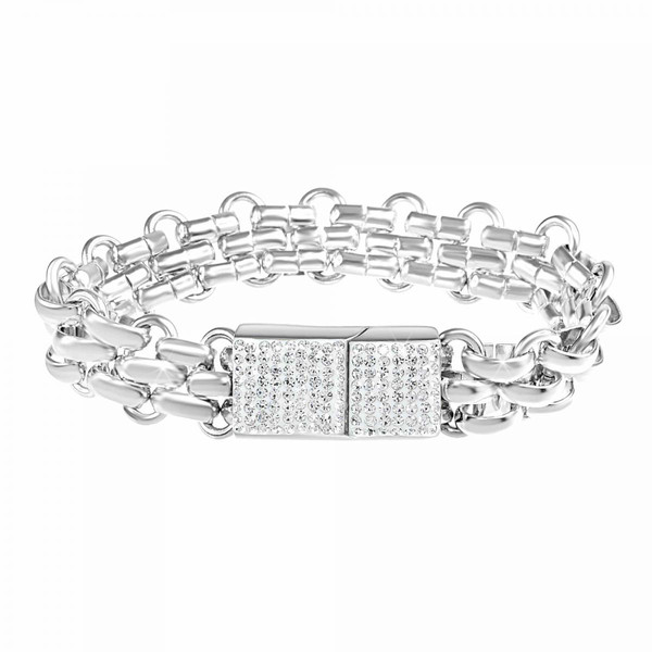 Bracelet Femme So Charm - B2567-T16 Acier Argent