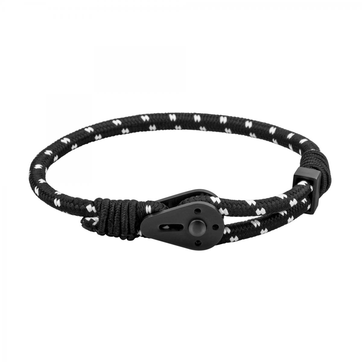 Bracelet Homme Spinnaker  - NOIR