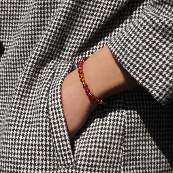 Bracelet Femme Stilivita Bijoux Orange SI 378