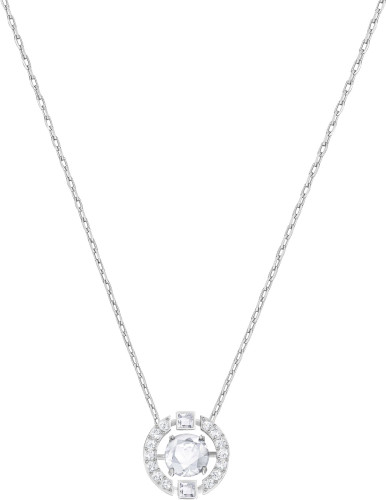 Collier et pendentif Swarovski  5286137 - Collier et pendentif Acier Cristal Argenté Femme