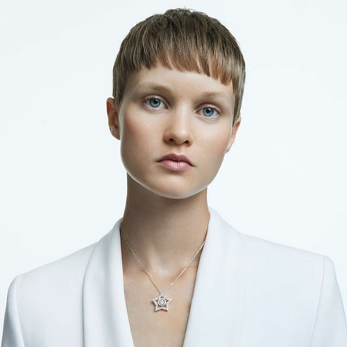 Collier et pendentif Femme Swarovski Blanc 5617919