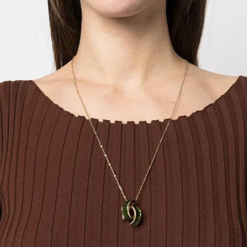 Collier et pendentif Femme Swarovski Vert 5639629