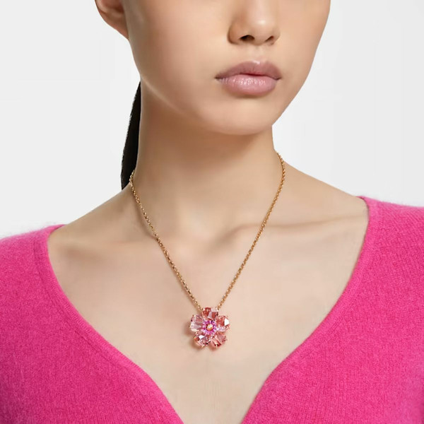 Collier et pendentif Femme Swarovski Rose 5650569