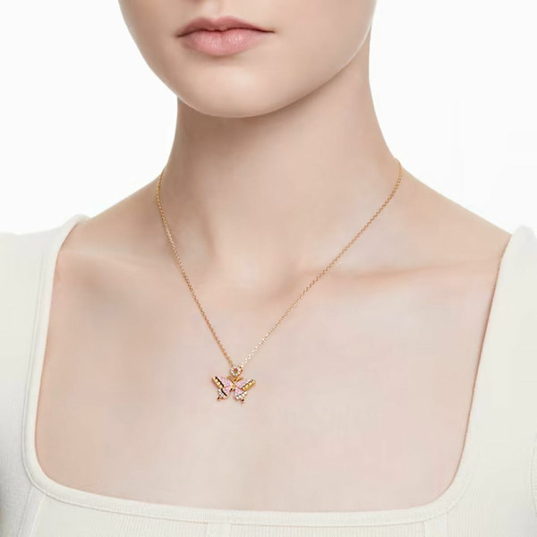 Collier et pendentif Swarovski Femme Métal doré 5658857