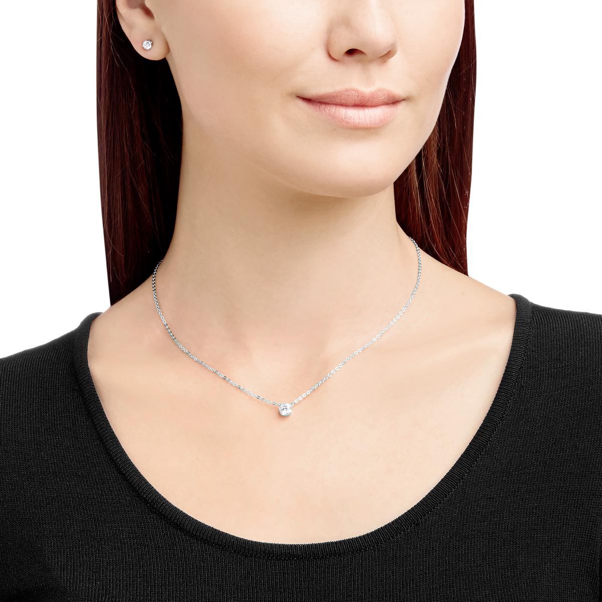 Collier et pendentif Swarovski 5113468 - Collier et pendentif Chaîne  Cristal Femme