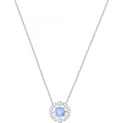 Collier et pendentif Swarovski  5279425 - Collier et pendentif Acier Cristal Bleu Femme