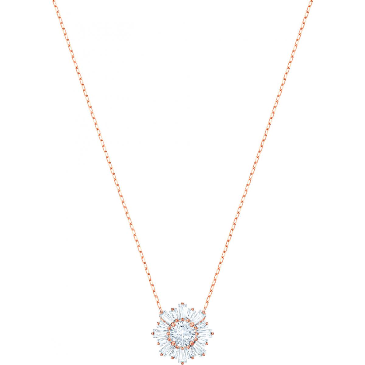 Collier et pendentif Swarovski 5451376 - Collier et pendentif Fleur argentée Femme