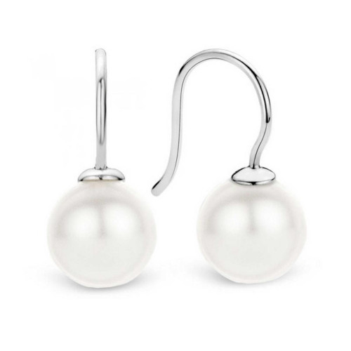 Boucles d'oreille Pearl white 10 mm 7548PW