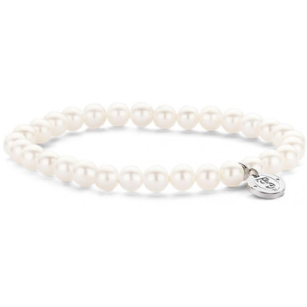 Bracelet Ti Sento Femme 2670PW - Bracelet Perles Nacrées Blanches Argent