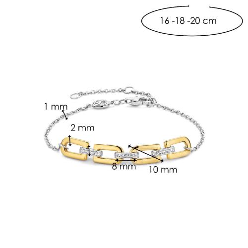 Bracelet Femme Ti Sento Doré 23032ZY