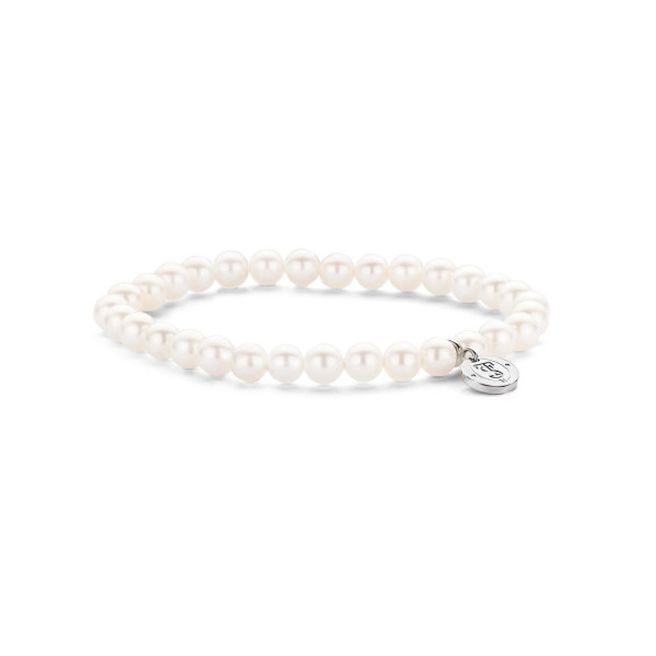 Bracelet Ti Sento Femme 2670PW - Bracelet Perles Nacrées Blanches Argent