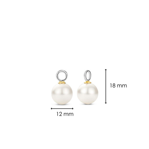 Charms et perles Ti Sento 9236PW - Argent, plaqué or