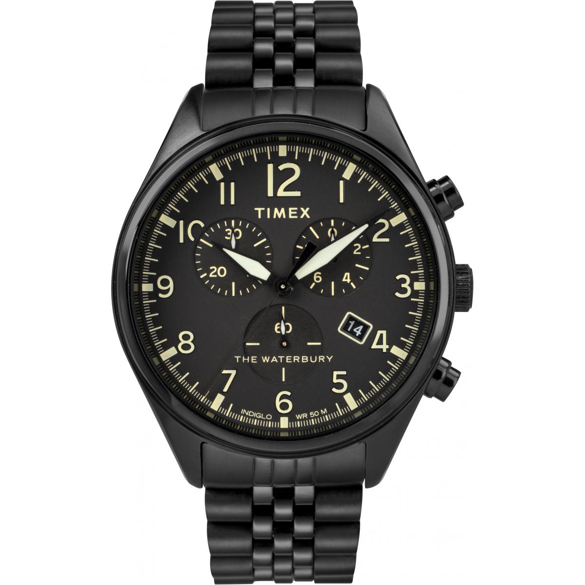 montre Timex montres Waterbury 3G TW2R88600 - montre Homme