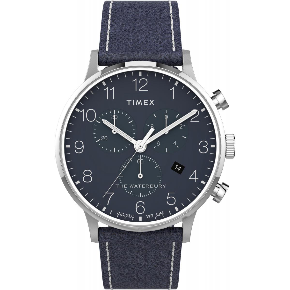 Promo : montre Timex montres Waterbury Classic Chrono TW2T71300 - montre Homme