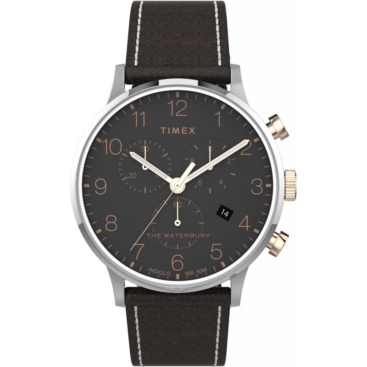 Promo : montre Timex montres Waterbury Classic Chrono TW2T71500 - montre Homme